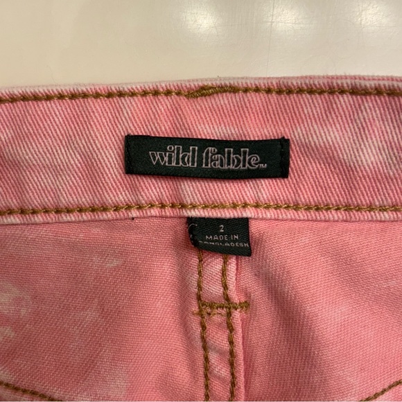 Wild Fable Pink Straight Leg Jeans - Picture 3 of 4